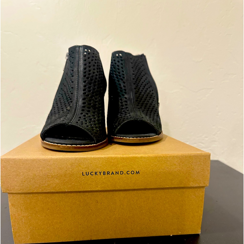 Open Toe Black